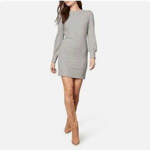 BB Dakota Steve Madden Gray Sweater Dress Women’s Medium